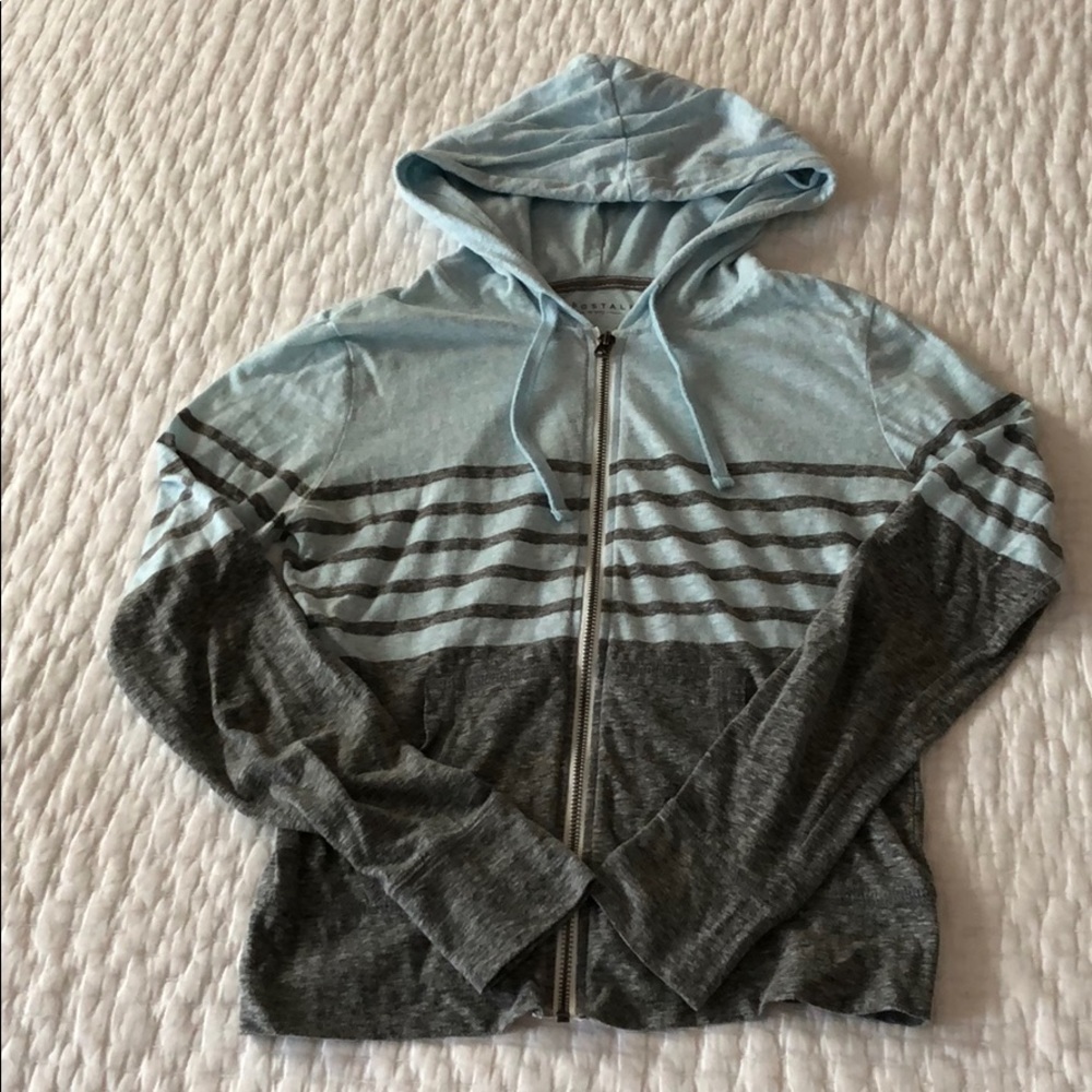 Aeropostale jersey zip-up hoody